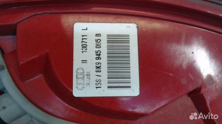 Фонарь (задний) Audi A4 (B8), 2011