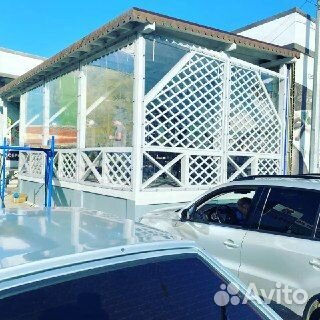 Мягкие окна для террасы