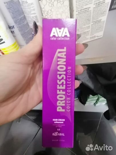 Краска для волос, палитры