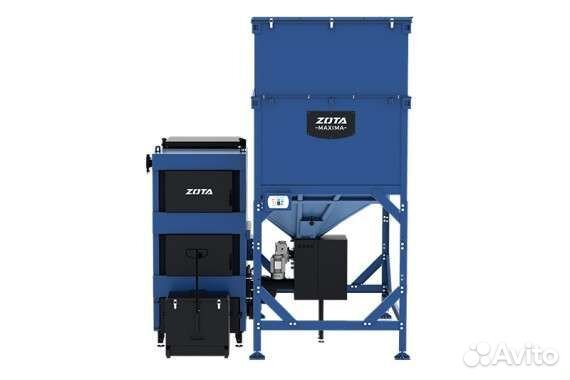 Котел твердотопливный автоматический Maxima Zota