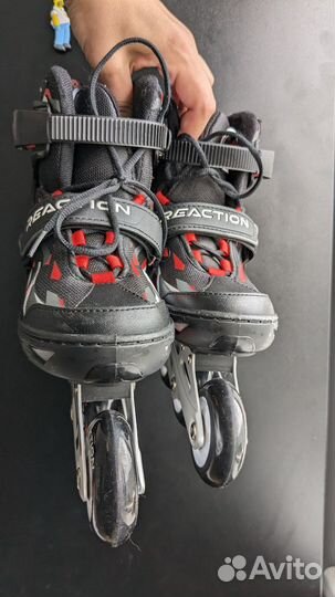 Коньки роликовые Reaction