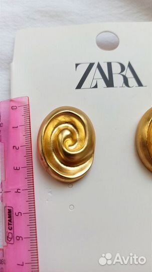 Серьги Zara оригинал