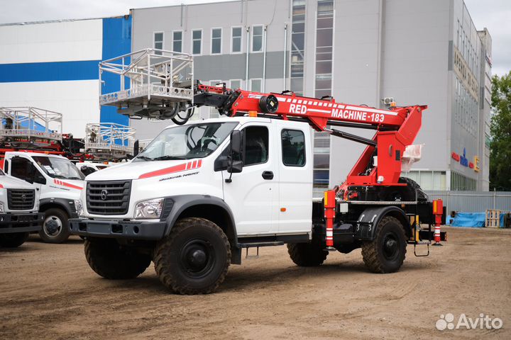 Автогидроподъемник RED machine 22 4x4 Cадко