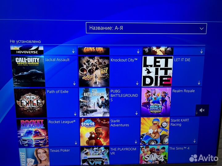 Sony playstation 4 + 2 джойстика + игры