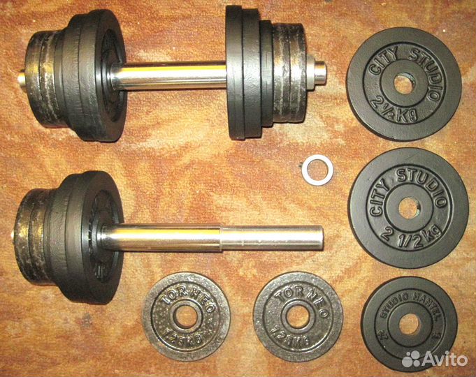 Гантели разборные 2х 20 кг