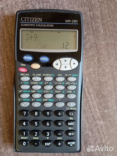 Калькулятор Citizen