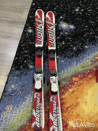 Горные лыжи детские 110 комплект