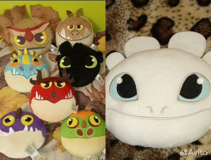 Много мягких игрушек