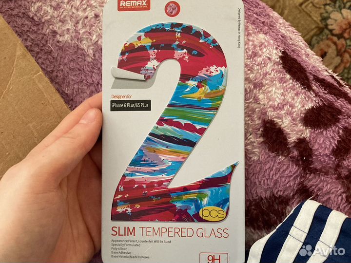 Стекло на iPhone 6plus/6s plus