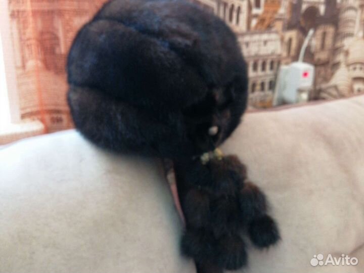 Шапка норковая женская