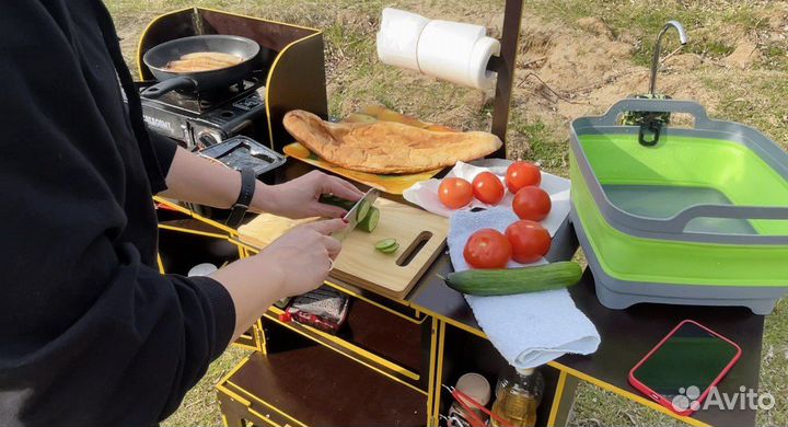 Кухня складная походная + стол туристический