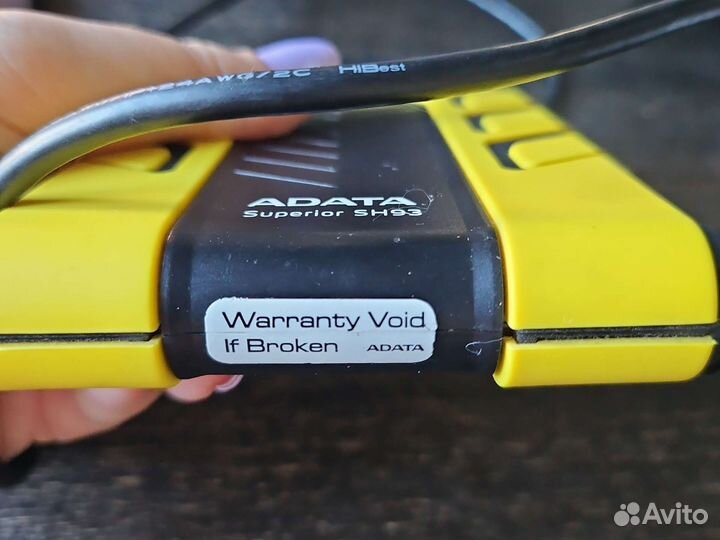 Внешний жесткий диск adata 750 Gb, usb 2.0, 2.5