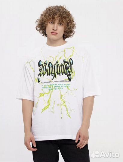 Футболка оверсайз унисекс твое