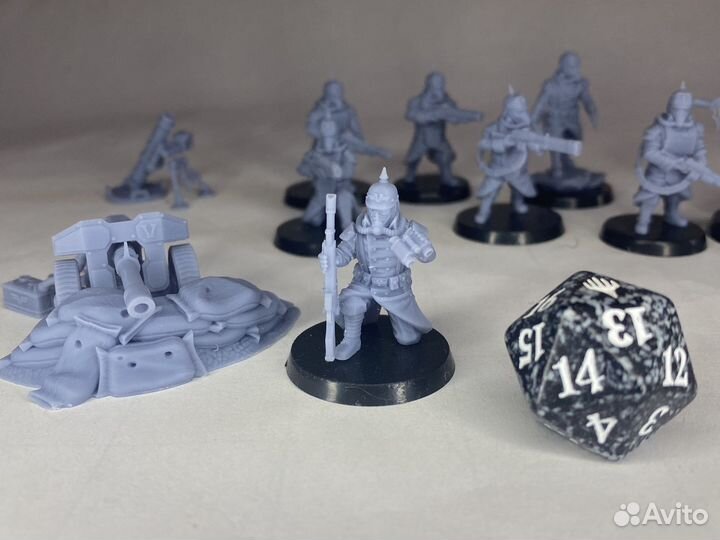 Warhammer 40000 Корпус Смерти Крига/Набор миниатюр