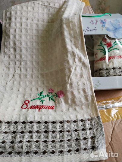 Полотенца для кухни 2 в 1