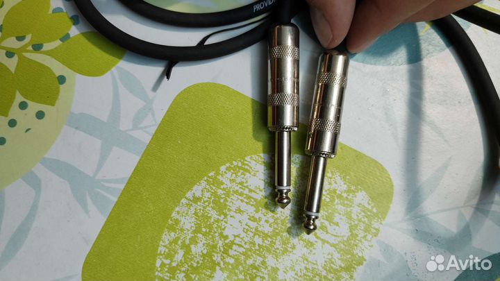 Кабель xlr-джек 6, Джек на джек, кабеля