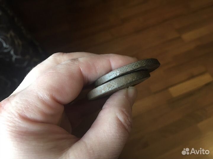 Монеты 5 копеек Елизаветы 1, 1758, 1760