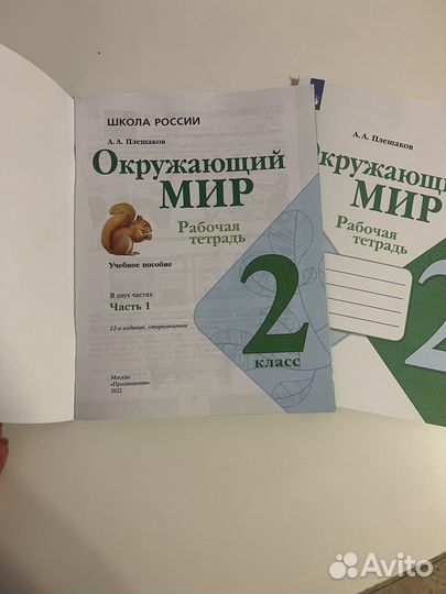 Рабочая тетрадь окружающий мир 2 класс