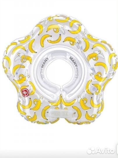 Круг на шею и чепчик для купания