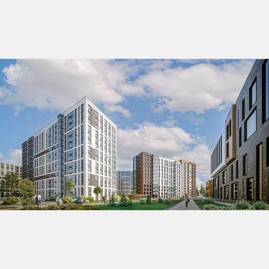 1-к. квартира, 57,9 м², 1/16 эт.