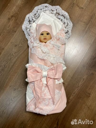 Вещи пакетом, конверт на выписку, бортики