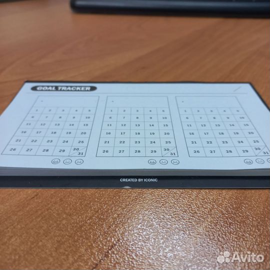 Трекер привычек бумажный