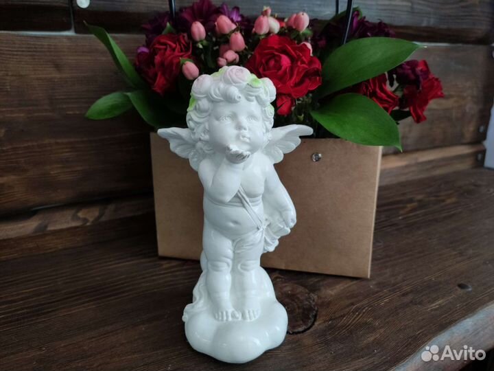 Статуэтки из гипса ангелочки