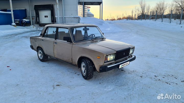 ВАЗ 2107 1.5 МТ, 1988, 106 304 км