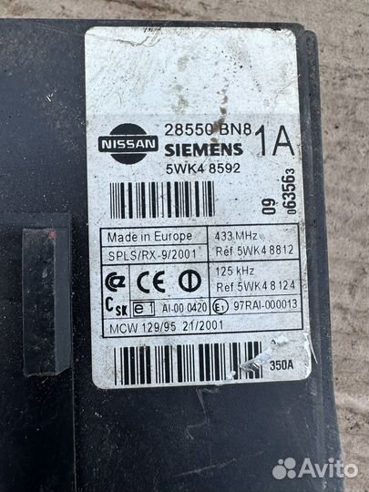 Блок комфорта Nissan Almera N16