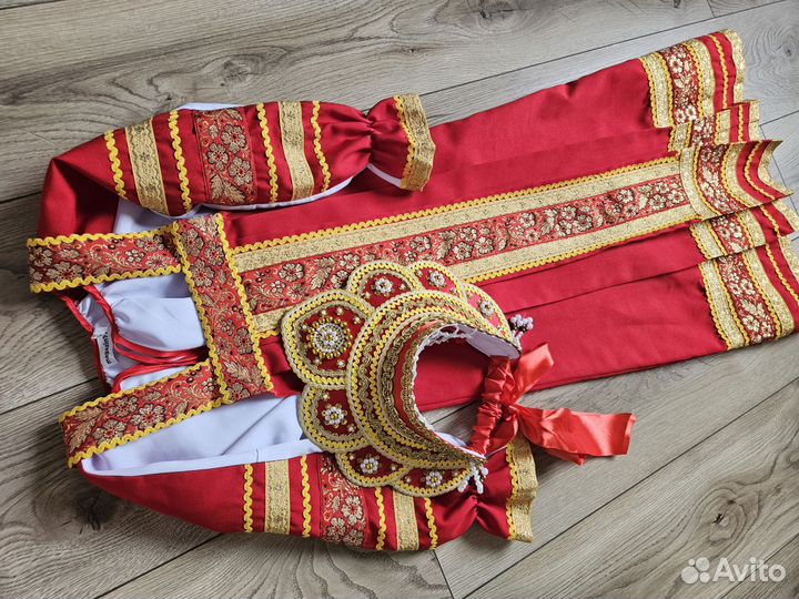 Русский народный сарафан 134-140