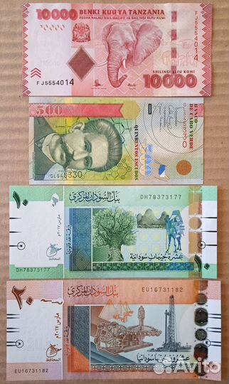 Банкноты Танзания