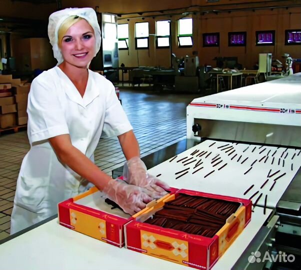 Упаковщик кондитерских изделий/вахта