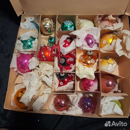 Елочные игрушки ГДР