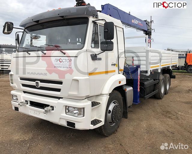 КамАЗ 65115 с КМУ, 2023