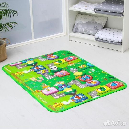 Коврик детский на фольгированной основе,115х90х0,5