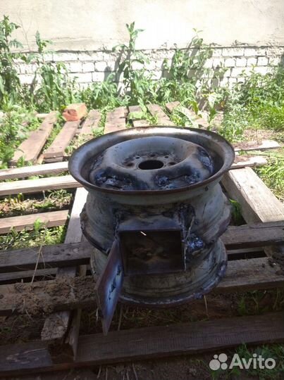 Мангал-печь