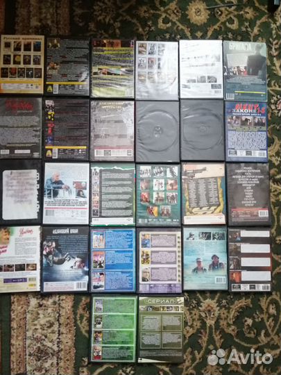 Музыка и фильмы на дивиди дисках.бандитские сериал