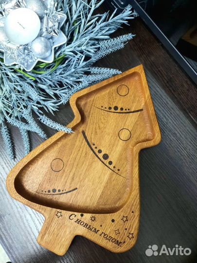 Менажница из дуба