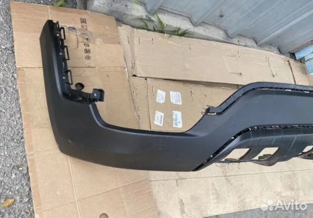 Юбка заднего бампера Kia Rio 4 X-Line FB 2017