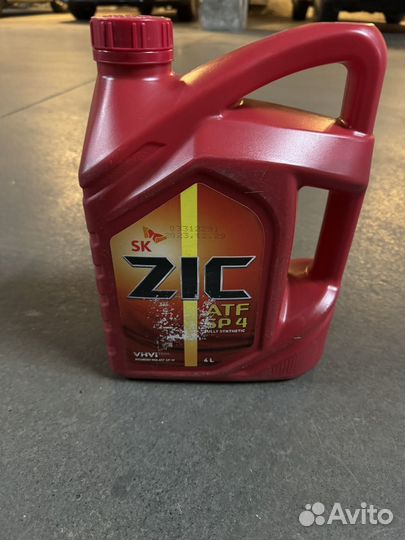 Масло ZIC ATF SP 4