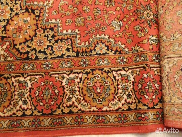 Ковер шерстяной СССР 200, 300см чистый весел на ст