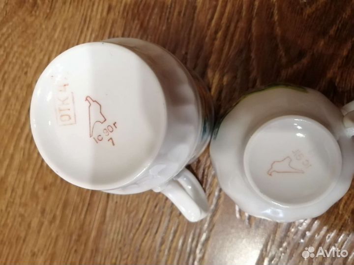 Набор детской посуды СССР