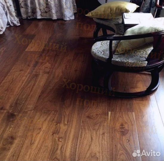 Инженерная доска орех американский