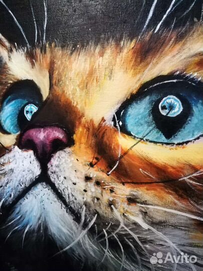 Уникальные картины маслом на больших холстах