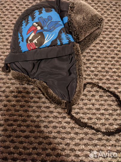 Шапка ушанка детская