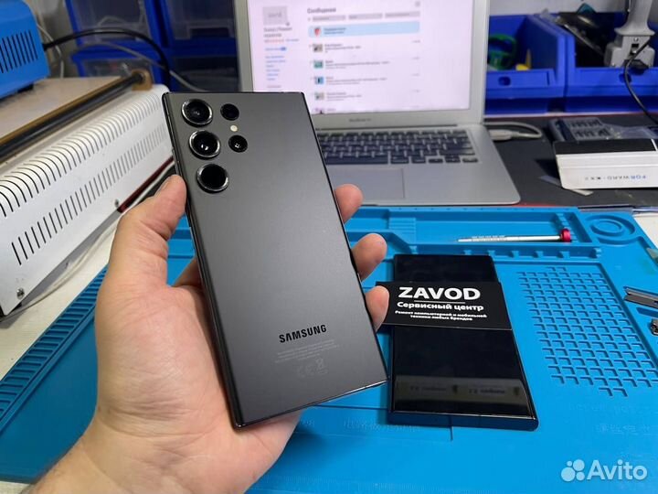 Дисплей Samsung S23 Ultra (с установкой, оригинал)