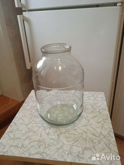 Стеклянная банка 3л. Б. У