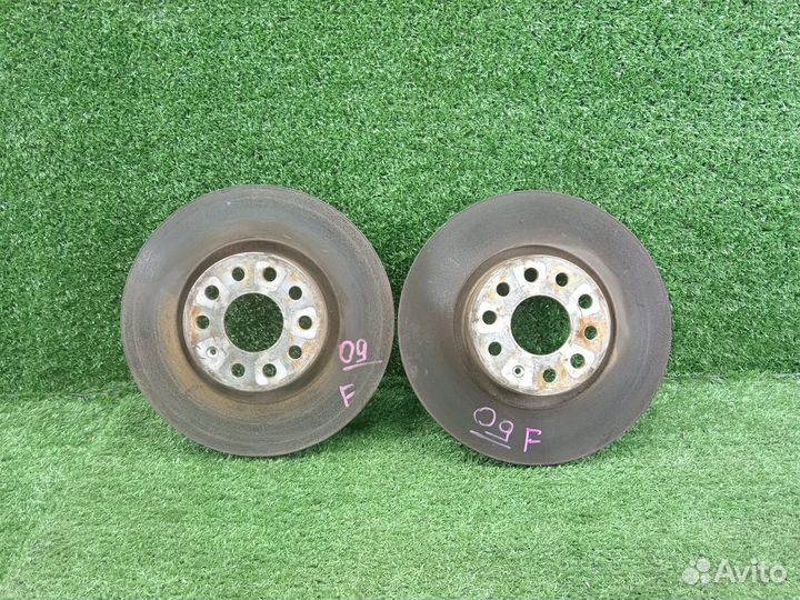 Диски тормозные передние комплект Audi Volkswagen