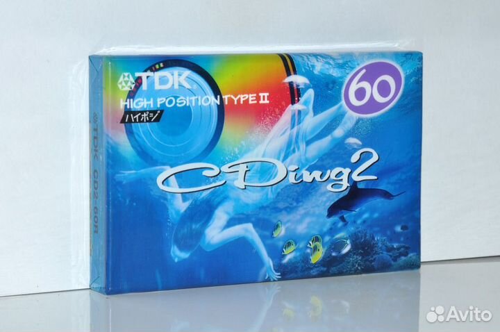 Аудиокассета TDK CDing-2 60 (276)