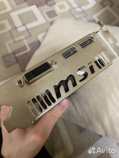 Видеокарта GTX 1050ti 4gb MSI